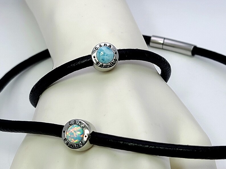 LarimarWhite Opal Punta Cana Happy Hour BraceletNecklace Set