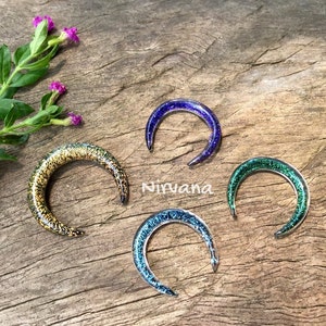1 Pair (2 Pieces) Dichroic Glass Septum Pinchers