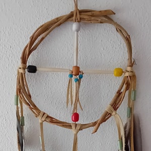 Natural medicine wheel - wood - 4 colors - ref: MW 231001