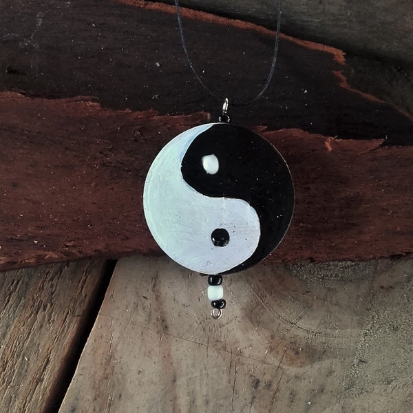 Pendentif Yin Yang - ref: P YY1