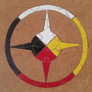 medicine wheel puzzle - ref: puzzle 3