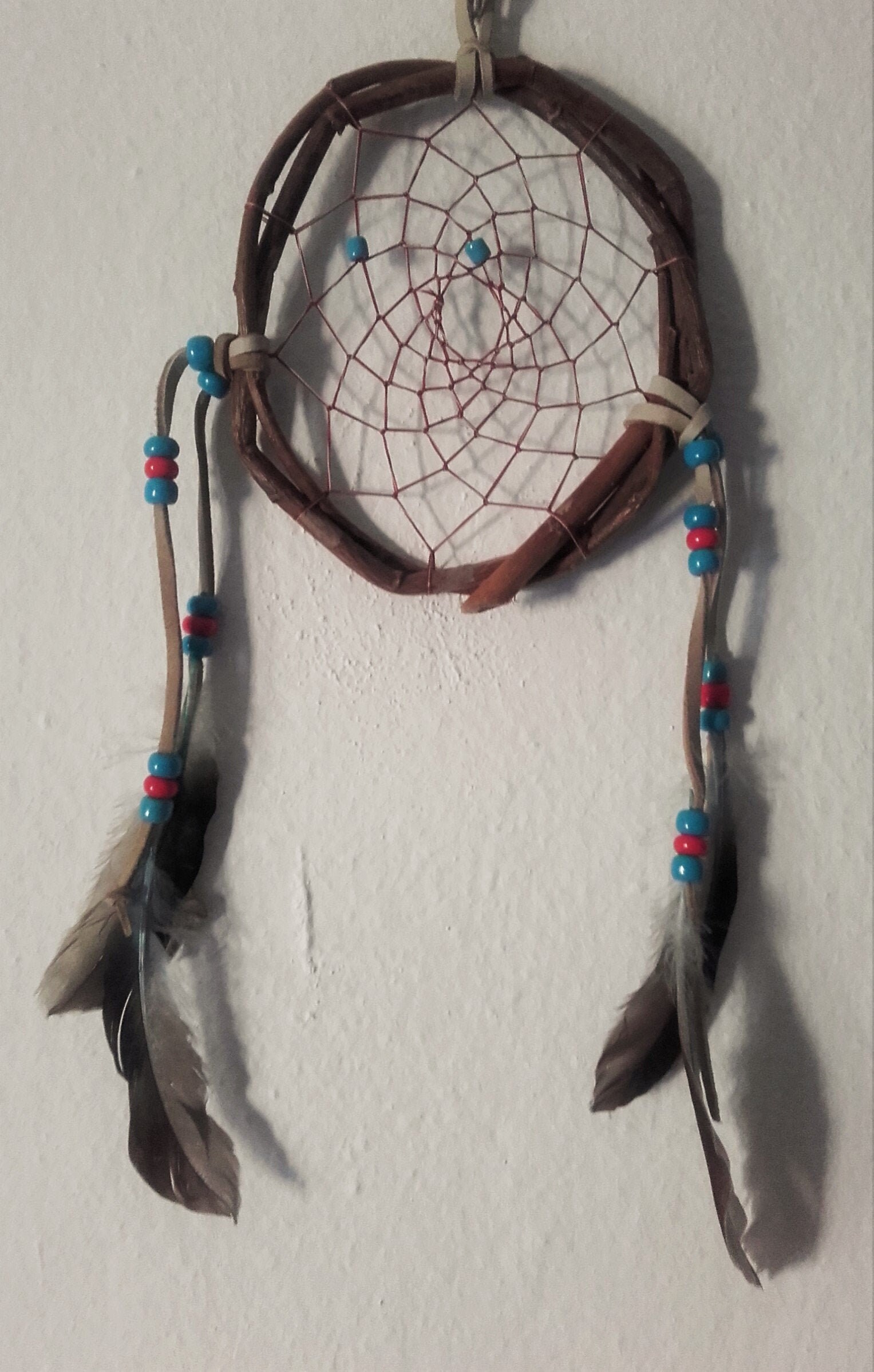 Attrape Rêves Naturel Bleu - Ref Dc 140203