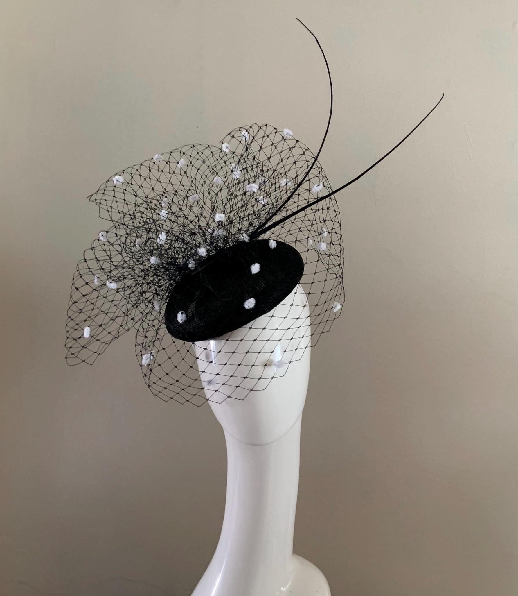 Black Beret With Birdcage - Etsy display picture 2