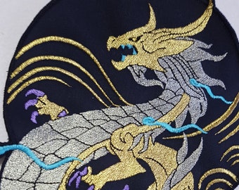 AKALI KDA Dragon borduurwerk PATCH