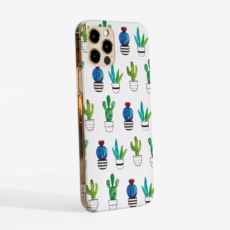 Cactus Phone Case for iPhone 15, iPhone 14, iPhone 13 Pro, iPhone 12, Samsung Models and more. Gift for plant lovers image 2