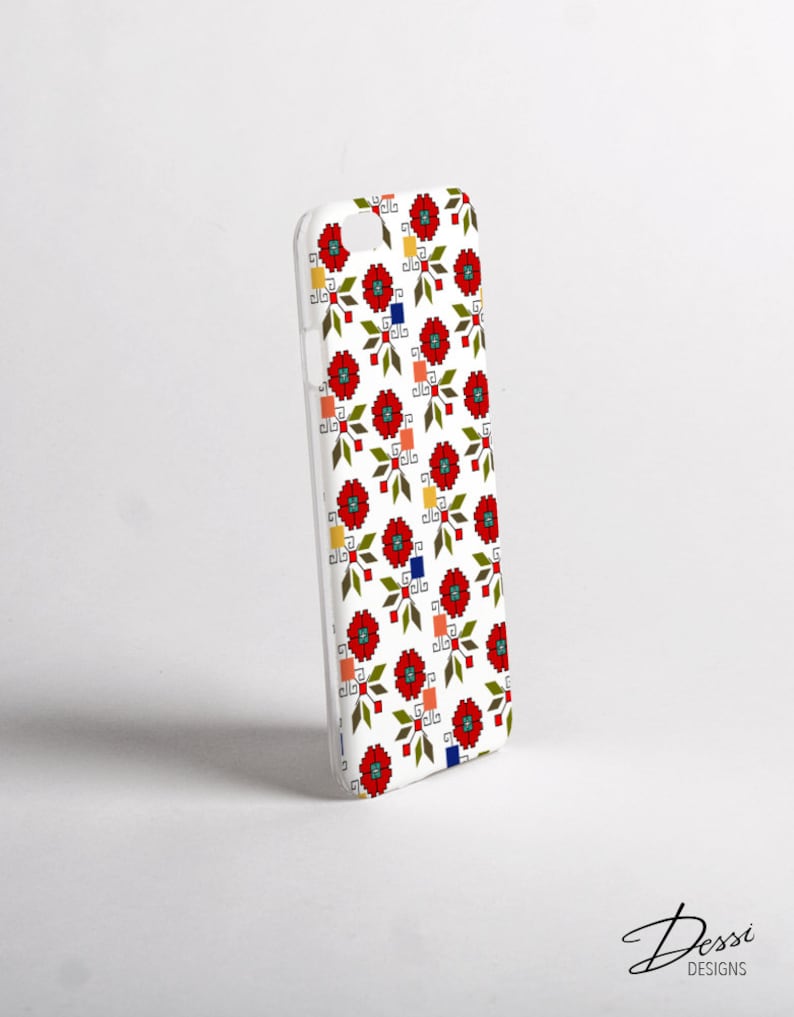 Embroidery Poppy Flowers Phone Case Design for Iphone Cases Etsy