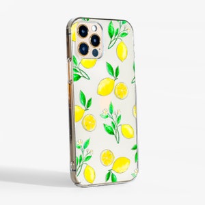 Cute Lemons phone case for iPhone 14, 13, 12 Pro Max, 11, Samsung S21, S22, Google Pixel 5, OnePlus 9 and more image 2