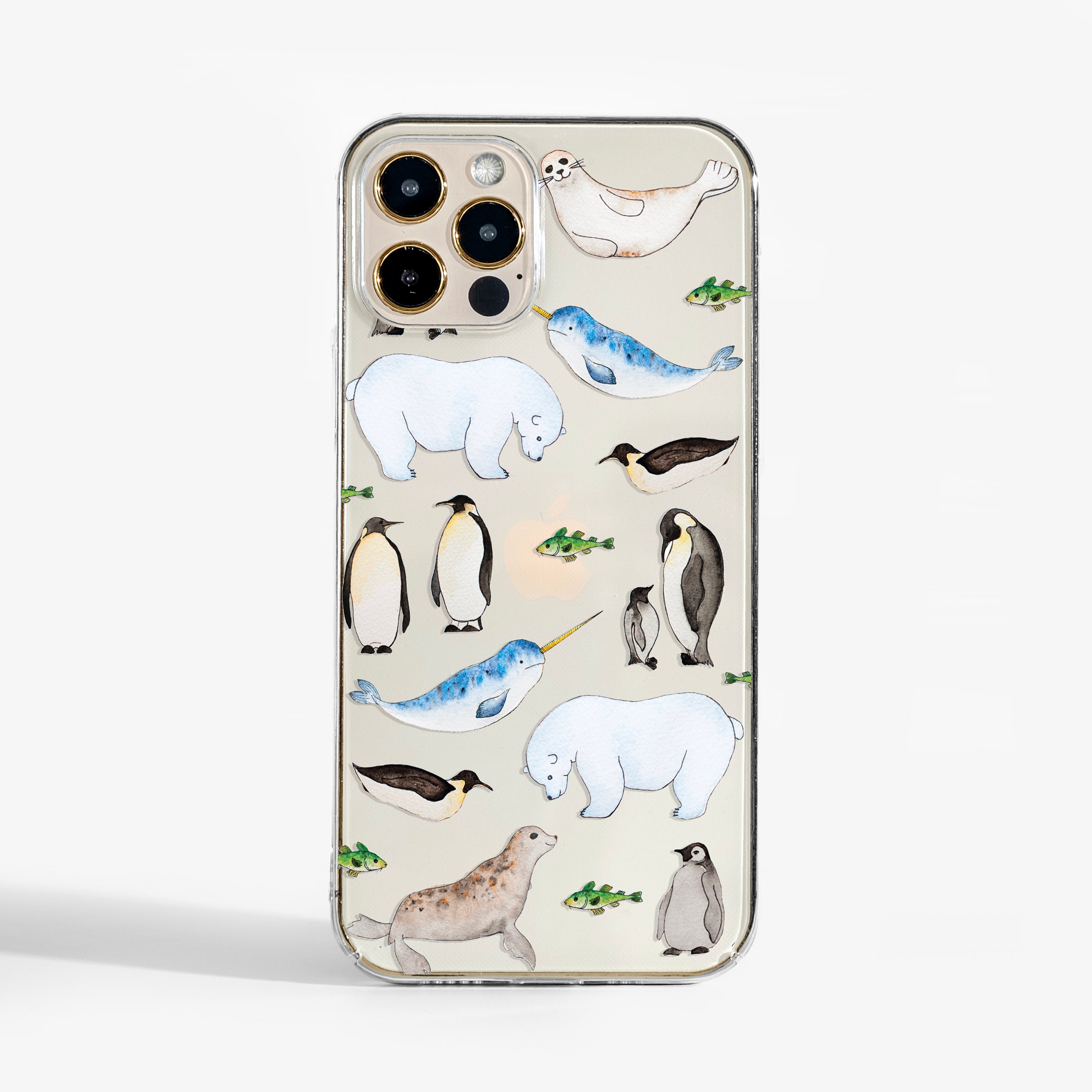Arctic Animals Winter Phone Case Fit for Iphone 14 Pro 13 - Etsy