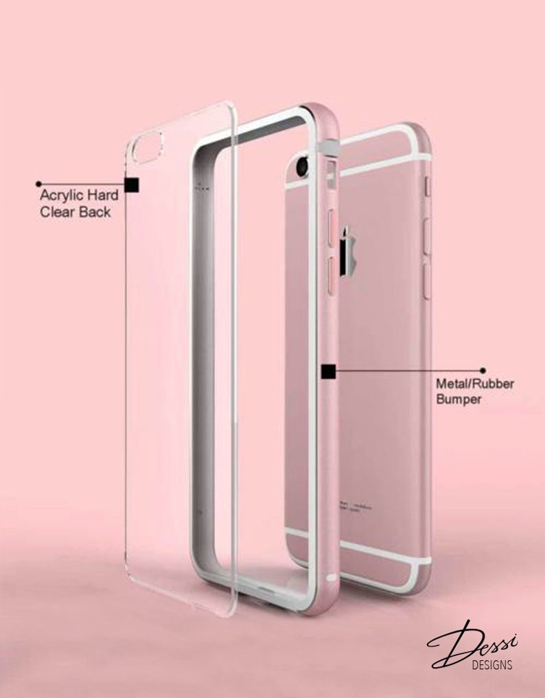 iPhone XS and all iPhone 6 8 Plus 6s models 7 Plus Ducks Clear Protective Metal Bumper Phone Case for iPhone 7 iPhone X iPhone 8