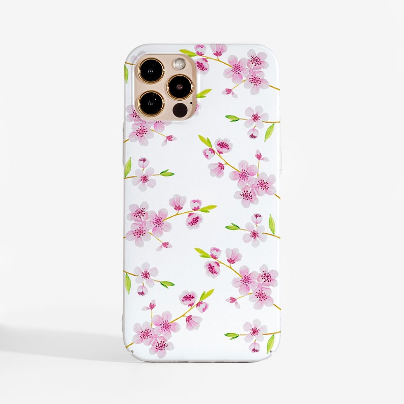Cherry Blossoms Phone Case. iPhone Case Samsung Case | Etsy