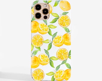 Oranges Phone Case for iPhone, Samsung, Google Pixel and OnePlus. Watercolour Citrus Fruit Print