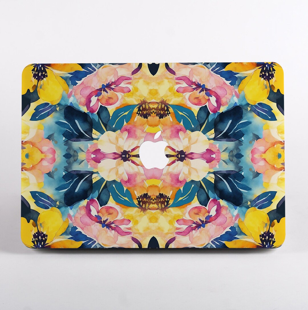 Watercolour Flowers MacBook Case for MacBook Air 15, Pro 14 A2442 ...