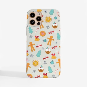 Christmas Treat Phone Case for iPhone 16e, iPhone 15, iPhone 14, iPhone 13, iPhone 12, Samsung S21, Samsung S20 Ultra, Galaxy S25 and more
