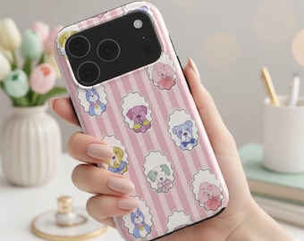 Posh Pups Cute Dogs Phone Case. Phone cover for iPhone, Samsung, Google Pixel and More