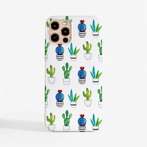 Cactus Phone Case for iPhone 15, iPhone 14, iPhone 13 Pro, iPhone 12, Samsung Models and more. Gift for plant lovers image 1