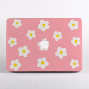 Pink Flowers MacBook Case for Macbook A2941, Pro 14 A2442, Pro 14&quot; M4,  MacBook Pro 16 A2485, Air 13 M3, MacBook Pro 13 M3, Pro 15, Air M3