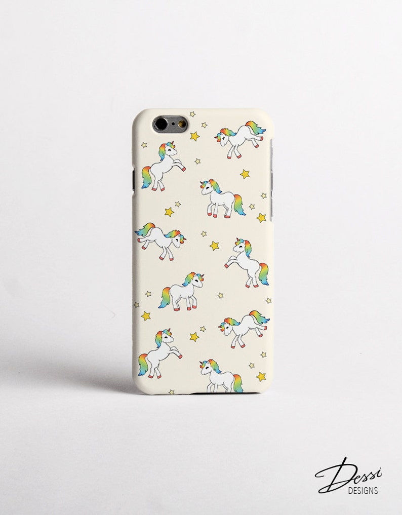 Unicorn phone case fit for iPhone 15 iPhone 14 iPhone 13 Pro iPhone 12 mini iPhone 11, Gift for her image 3