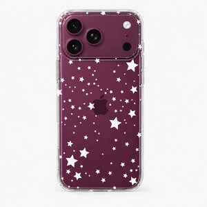 Sternen-Handyhülle für iPhone 18, 17e, Air, 16, 15, 14, 13, 12, Samsung Galaxy und Google. Kratzfester Druck. MagSafe-kompatibel.