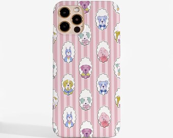 Posh Pups. Cute Dogs Phone Case for iPhone, Google Pixel, OnePlus & Samsung. Durable Hard Phone Cover for iPhone 17 17e 17Air 16 15 14 16e