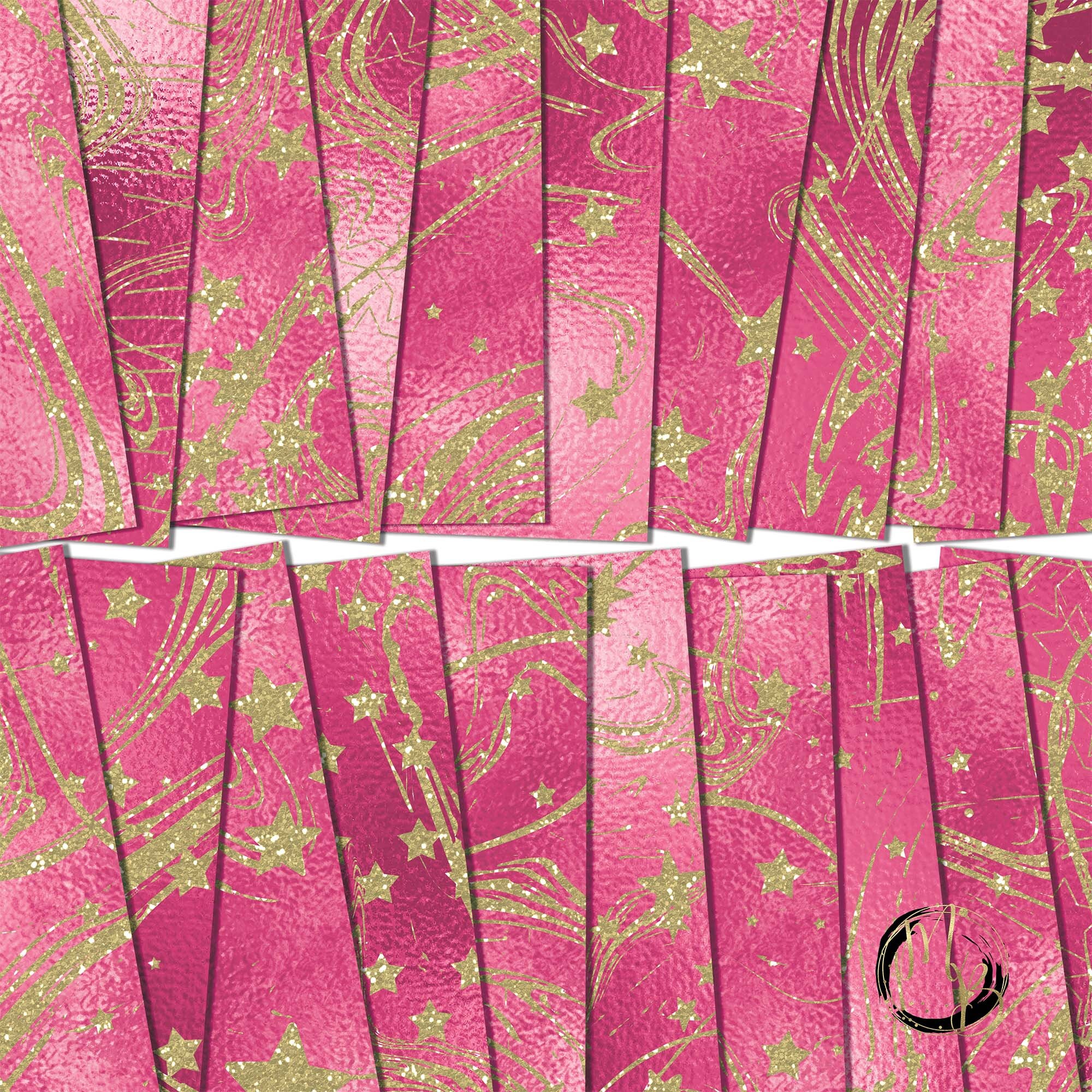 background clipart graphics 10 12x12 JPG /& PDF Mauve Pink Rose Digital Paper Download with a slight metallic foil texture printable papers