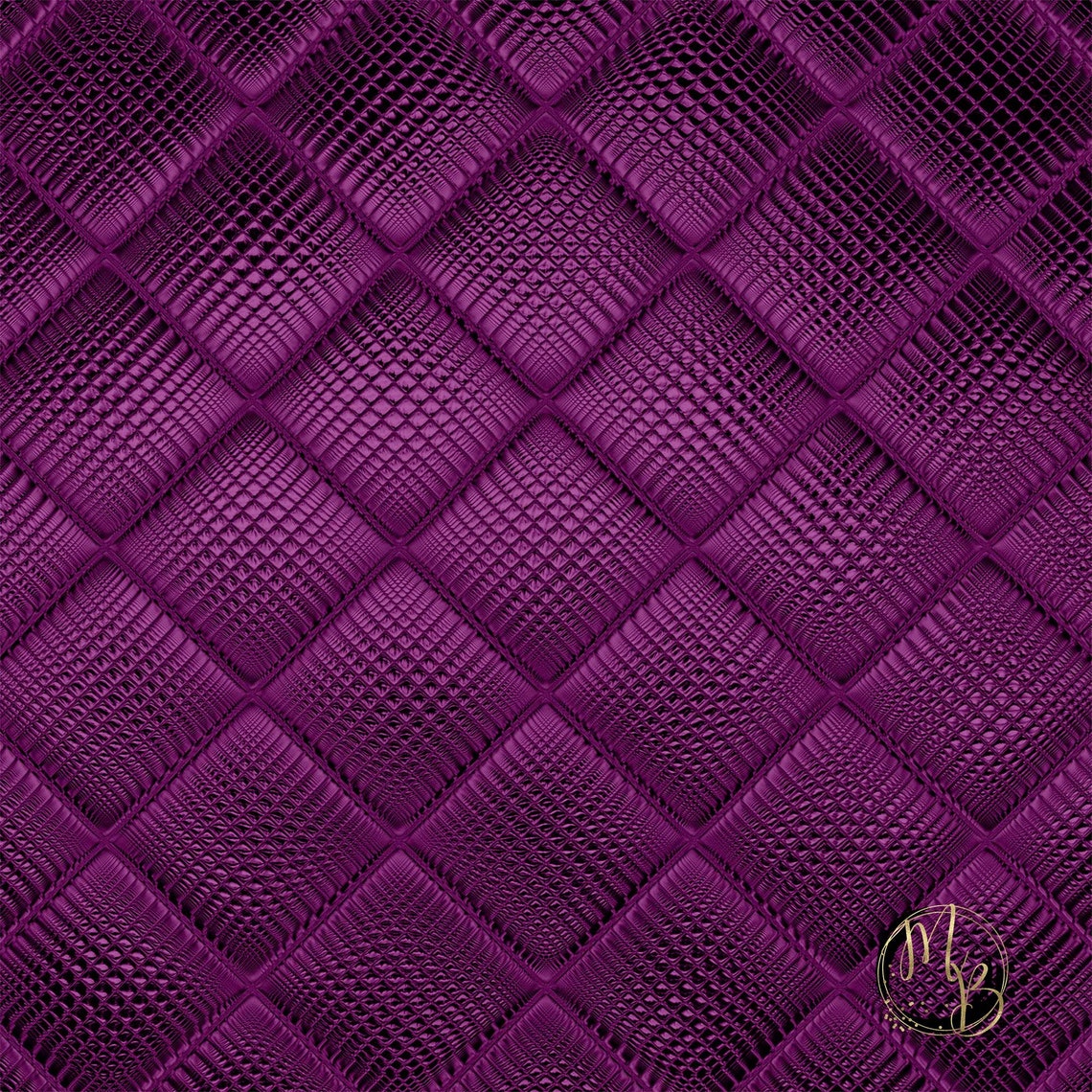 Opulent Plum Digital Paper Download With Shiny Metallic Foil | Etsy