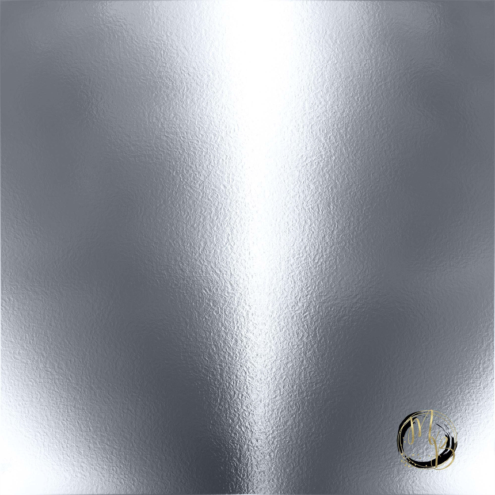 Chrome Digital Paper Download with reflective steel chrome Etsy