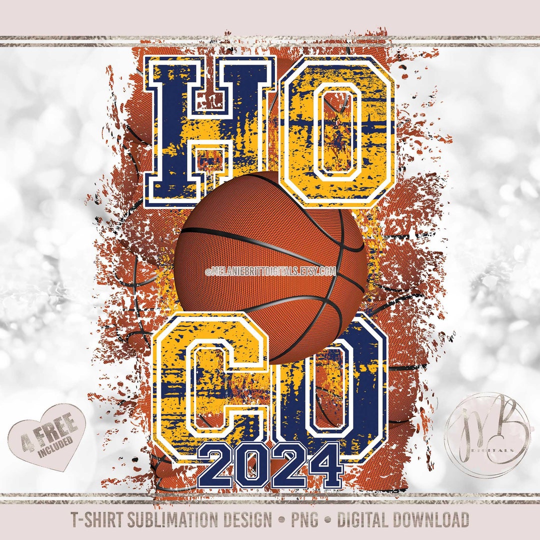 Basketball HOCO 2024 Tshirt Design Sublimation Design