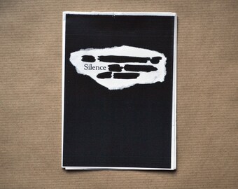 Silence - A6 Zine