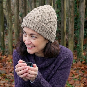 KNITTING SHEET pdf version to print - French - DIGITALE hat model