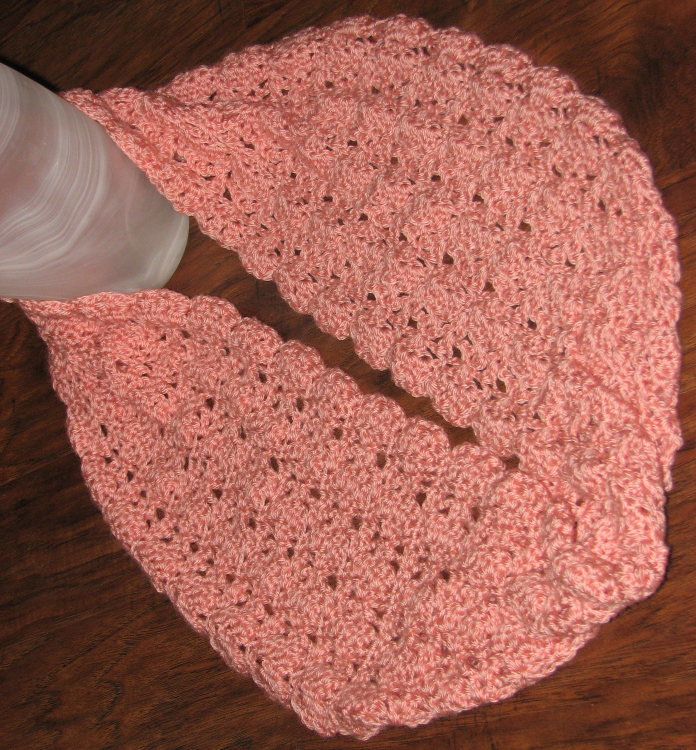 CROCHET PATTERN Lace Infinity Scarf / Crochet Lacy Scarf Etsy
