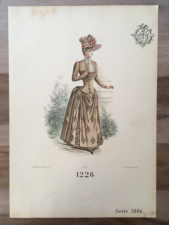 アンティーク　カード　ヴィクトリア朝時代大型クロモリトグラフフランスアンティーク アンティーク カード ヴィクトリア朝時代大型クロモリトグラフフランス