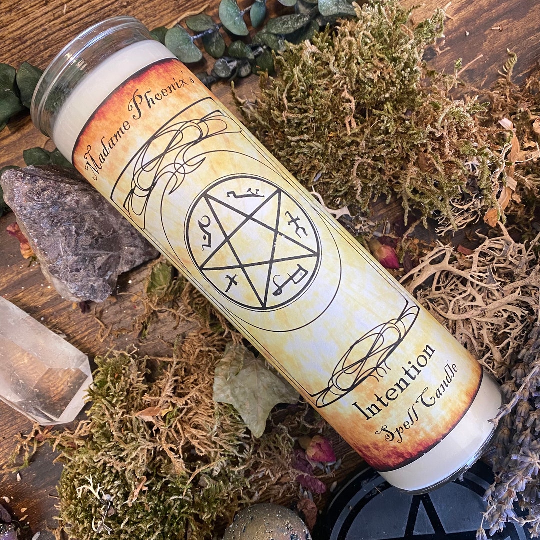 Intention Magic 7 Day Spell Candle - Etsy