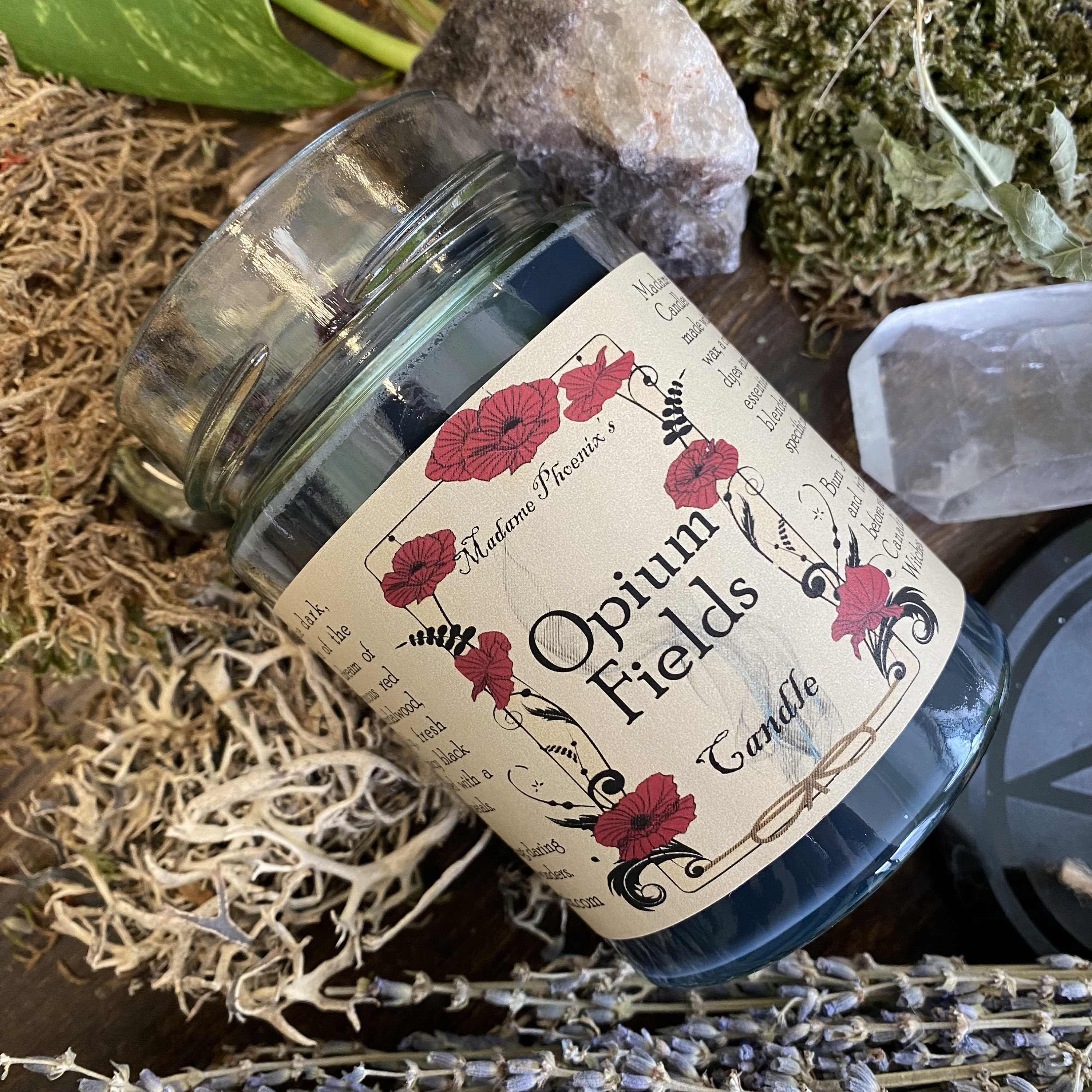 Black Opium l Wooden wick – CocoPearl Candles