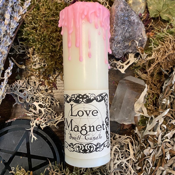 Love Magnet All Natural Spell Candle