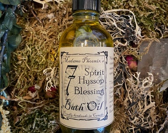 Seven Spirit Hyssop Blessing Bath Oil