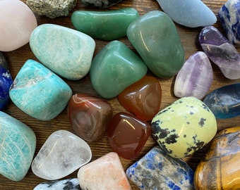 Tumbled Crystals for Magic, Healing and Energy Work