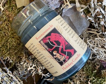 Krampus Holiday Yule Candle