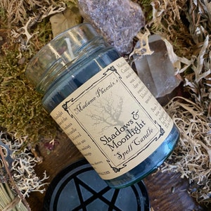 Shadows & Moonlight Samhain Ritual Ancestor Altar Candle