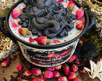 Queen of the Dead Cauldron Candle