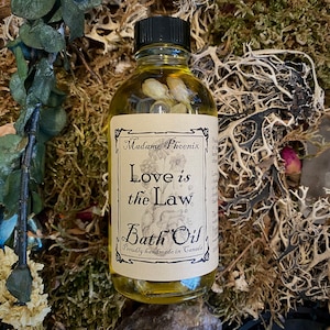 Love is the Law Bath Oil