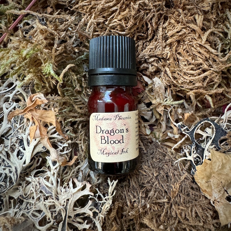 Magical Spell Ink dragons blood, moon, bats blood and more dragons blood