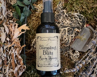 Blessing Blitz Spiritual Aromatherapy Magical Smudging Spray