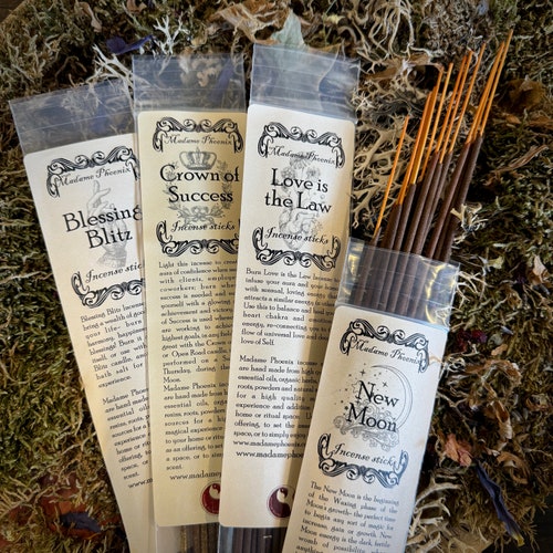 Soothingincenses 100-Pack Hand-Dipped Incense Sticks – Natural Essential Oils, Assorted Scents, Made In India