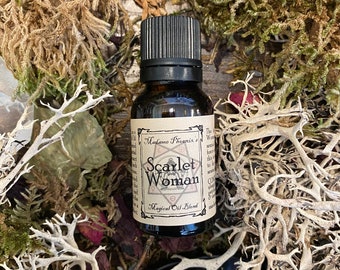 Scarlet Woman Thelema Babalon Magical Ritual Essential Oil Perfume