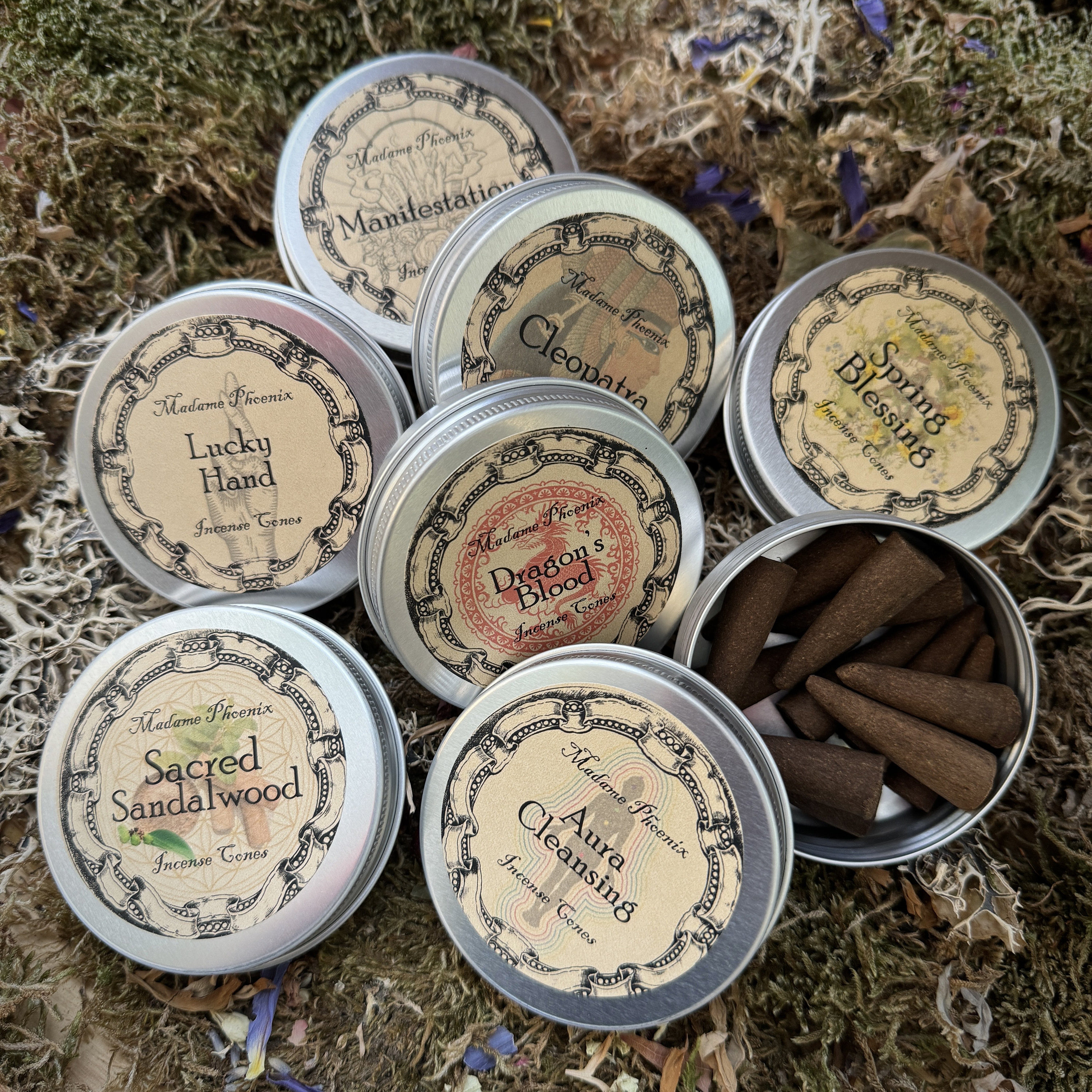 Ritual and altar cone incense