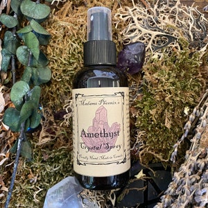 Amethyst Crystal Spray