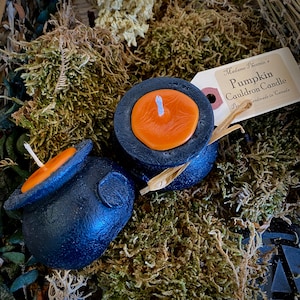 Magic Spell Cauldron Candles