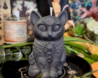 Black Cat Spell Candle