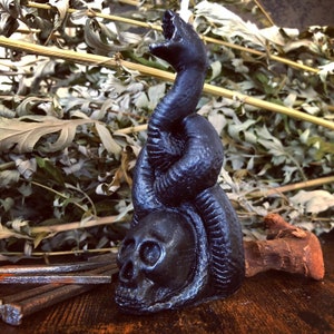 Snake Candle for Transformation and Personal Change