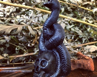 Snake Candle for Transformation and Personal Change